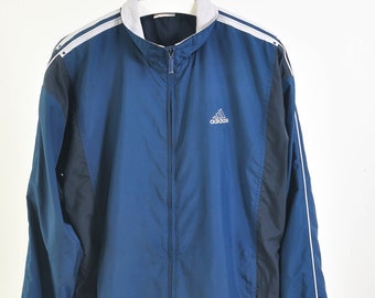 Vintage 00s Adidas shell track jacket