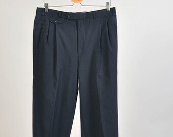 Vintage 90s CERRUTI 1881 trousers in navy