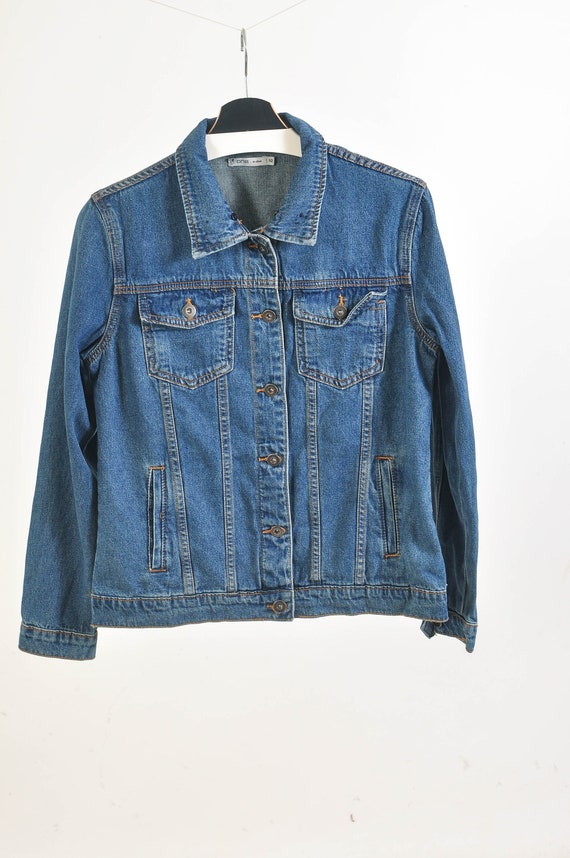 超安い】 00s VINTAGE I RISH 3_LINES DENIM JACKET Gジャン/デニム