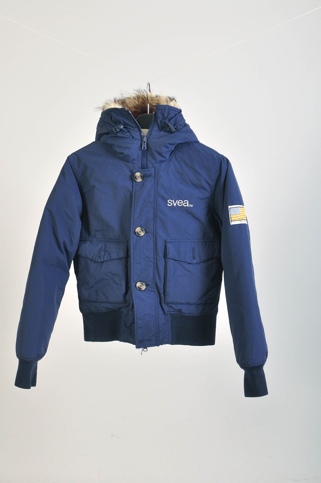 0400~Front Zipped Puffer Down Jacket with Hood