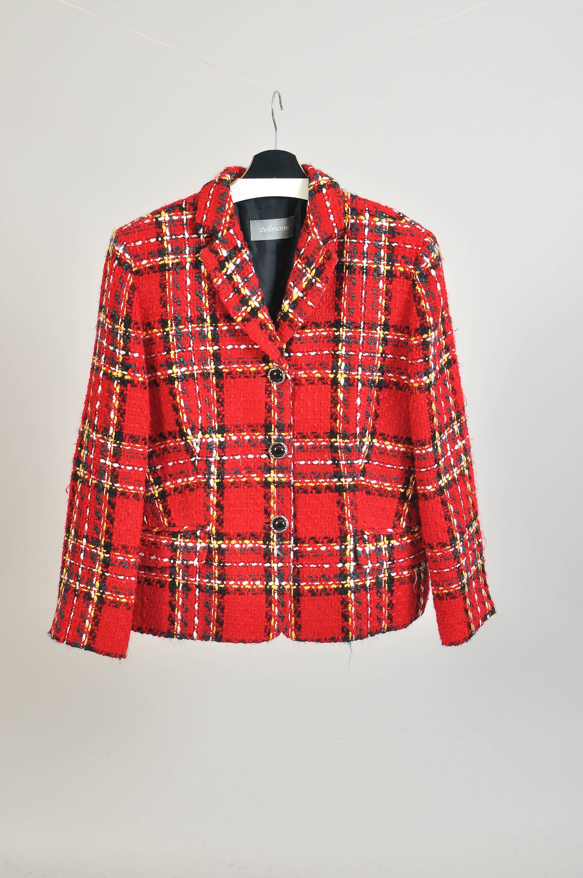 Ladies black store tweed jacket