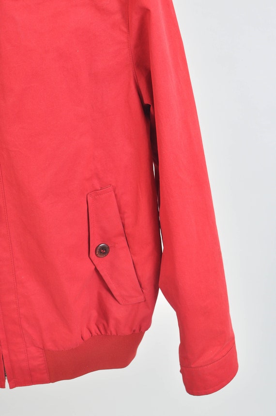 Vintage 00s BUGATTI bomber jacket in red - image 4