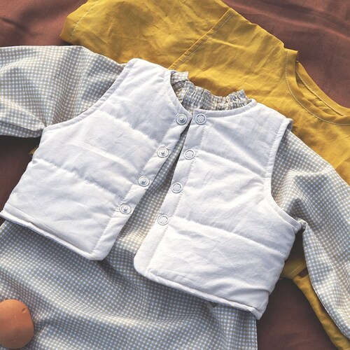 Baby Down Vest Baby Pattern PDF Pattern & Sewing Etsy