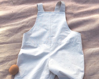 Apron Dungarees | Kids Overall Jumpsuit | Baby Romper |  Children's Easy PDF Pattern | 0M-6Y