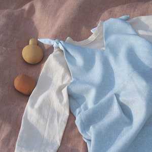 Baby Tied Dress | PDF Pattern & Sewing Tutorial | Girl Dress Pattern | Baby Gift |  Linen Dress Pattern | 0M-6Y