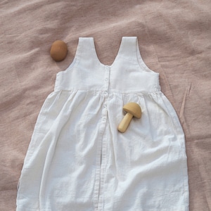 Smock Dress Sewing Pattern | PDF Instant Download | Linen Girls Dress | Sewing Pattern | Baby Girl | Kids Children