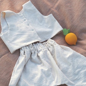 Little Moroccan Summer Set | PDF Pattern & Sewing Instructions | Baby Vest Pattern + Harem Pants Pattern | 0M-6Y
