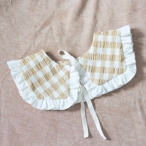 Collar Sewing Pattern | Ruffled Detachable Collar | Collar for Kids | Personalised Gift | Sizes: KIDS 9 Mth - 5 Years (80-110)