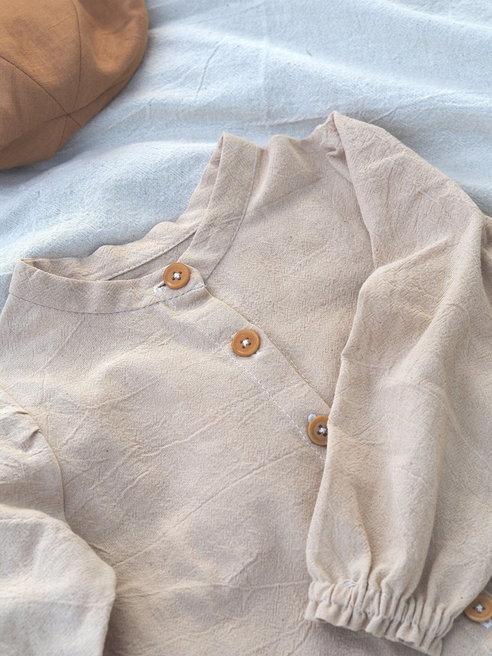 Baby Shirt Dress Baby Dress With Buttons Girls Linen Dress Etsy