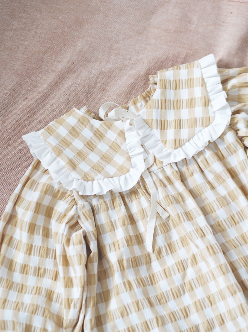 Collar Sewing Pattern | Ruffled Detachable Collar | Collar for Kids ...