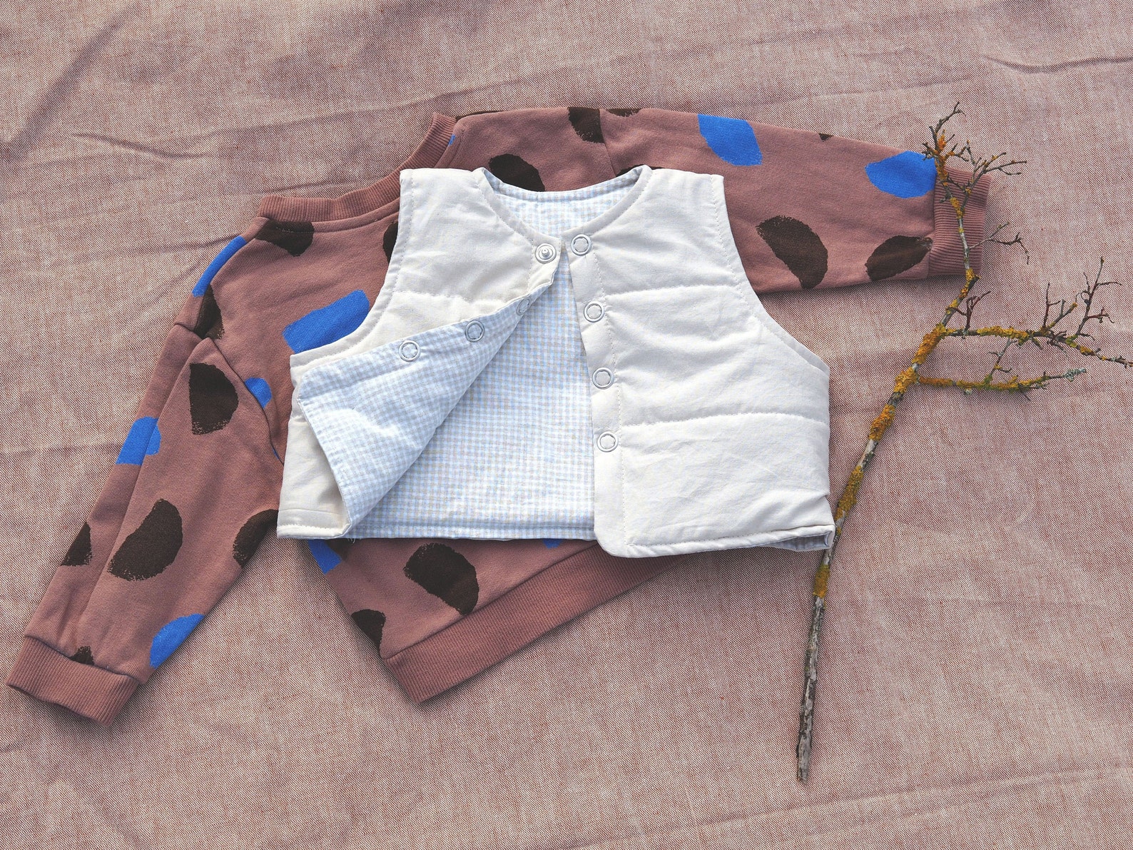 Baby Down Vest Baby Pattern PDF Pattern & Sewing Etsy