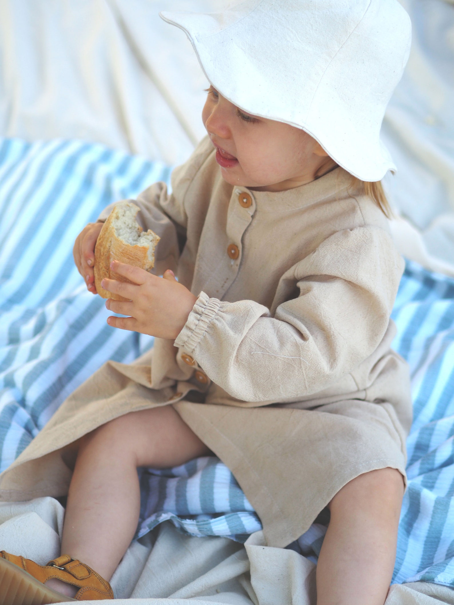 Baby Shirt Dress Baby Dress With Buttons Girls Linen Dress Etsy