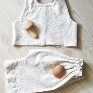 Little Moroccan Summer Set | PDF Pattern & Sewing Instructions | Baby Vest Pattern + Harem Pants Pattern | 0M-6Y image 5