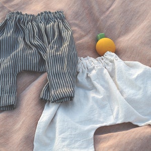 Little Moroccan Summer Set | PDF Pattern & Sewing Instructions | Baby Vest Pattern + Harem Pants Pattern | 0M-6Y image 6