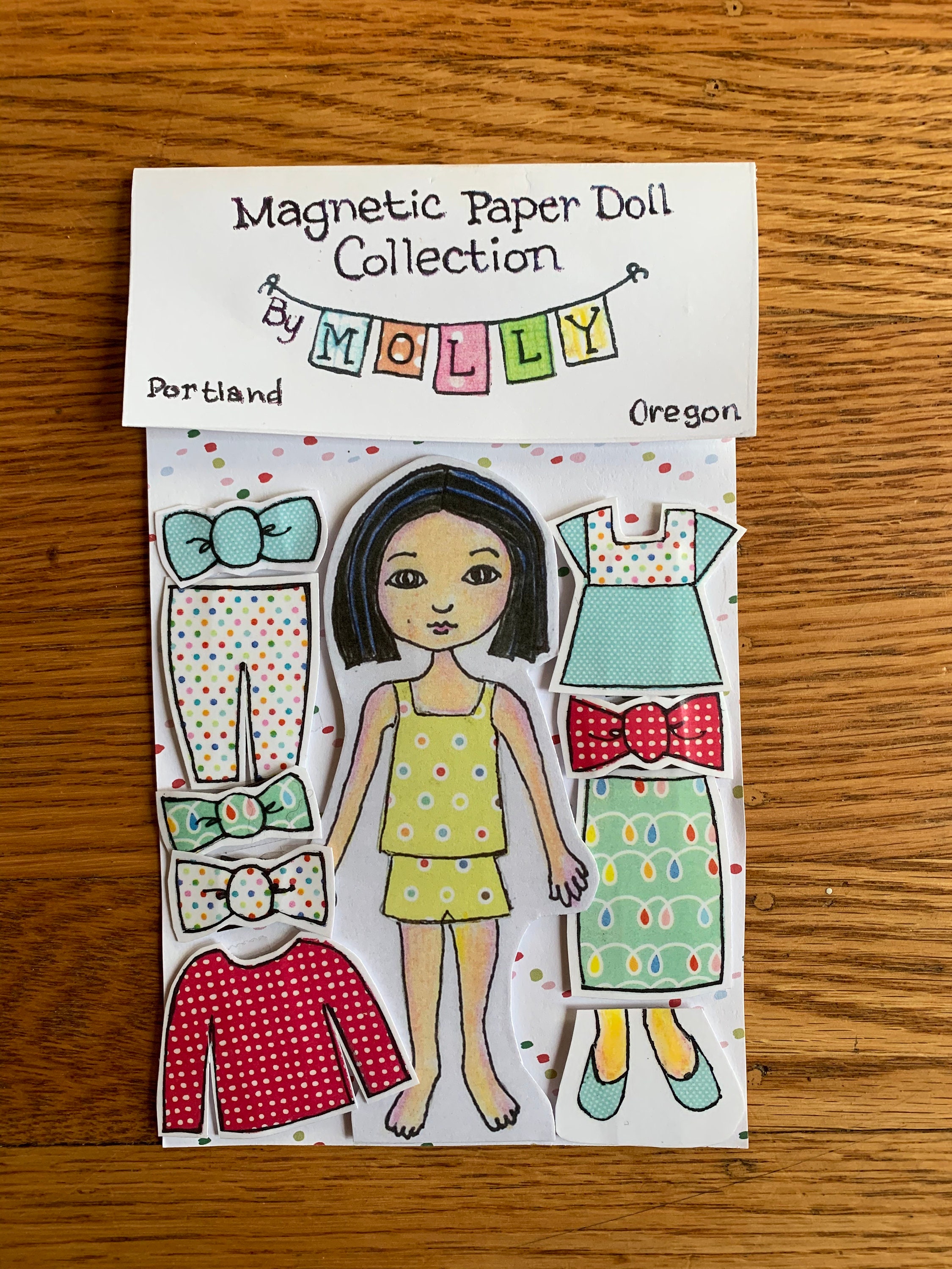 Girl for Magnetic Paper Doll Collection