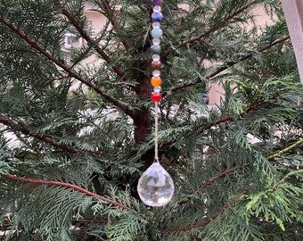 Mini Crystal Chakra Suncatcher