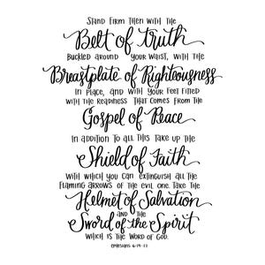 Custom Hand Lettered Scripture Print - Etsy