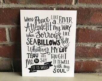 It Is Well With My Soul Print