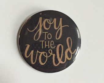 Joy to the World Button