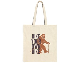 Cotton Canvas Tote Bag | Analog Bag | Be Yourself Encouragement