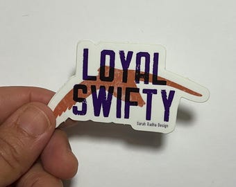 Loyal Swifty - Chimney Swift Bird Lover - Vinyl Sticker