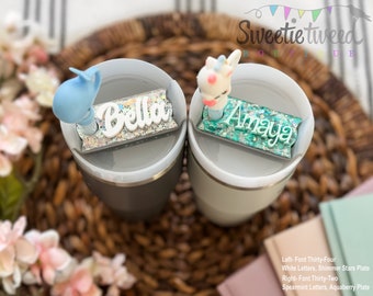 14oz size Tumbler Name Plate, Tumbler Name Tag, Stanley Name Plate, Tumbler Cup Accessories, Stanley, Stanley THE FLOWSTATE QUENCHER H2.0