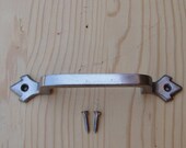 LCI 2032. 4.75 quot CC Cast Iron French Country Pull. Lacquered and Polished