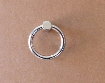 BB2004PN RING PULL 1 3/4 ".Polnisches Nickel über Messing