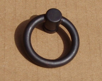 BB2004SF  1.5" Solid Brass Ring Pull in Oil Rub Bronze finish
