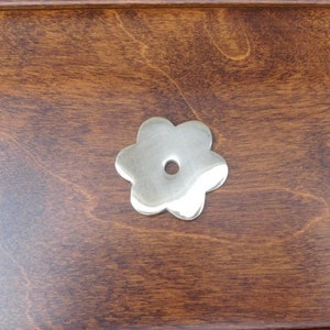BB6008PB Cast Brass Rose for Knob. 1. 1/2&quot; Diameter.