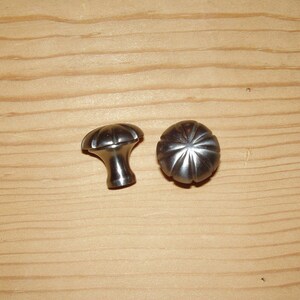 LCI 6004S 1&quot; Cast iron knob Polish & Lacquer finish Hand made LCI 6004S
