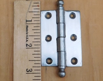 CI6002BT Steel hinge. 3.25" tip to tip. 2.25" plates
