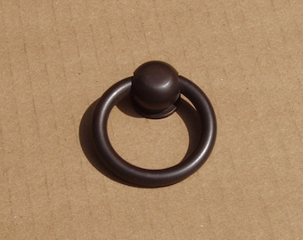 BB2004LF 2 "Massiver Messing Ring Pull. Oil Rub Bronze Finish