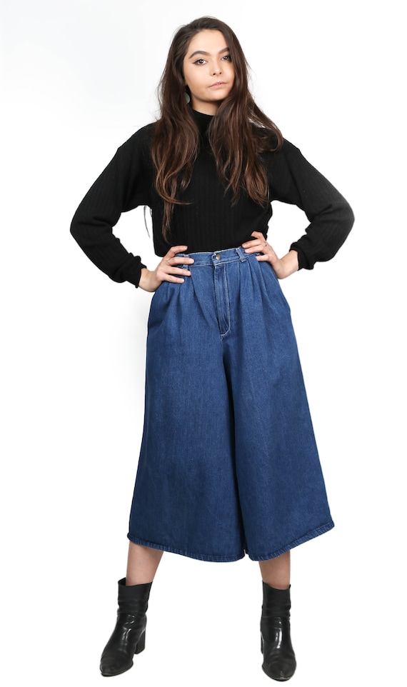 1970's Lord Issacs Denim Gauchos