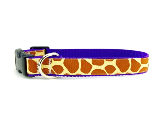 Giraffe dog store collar