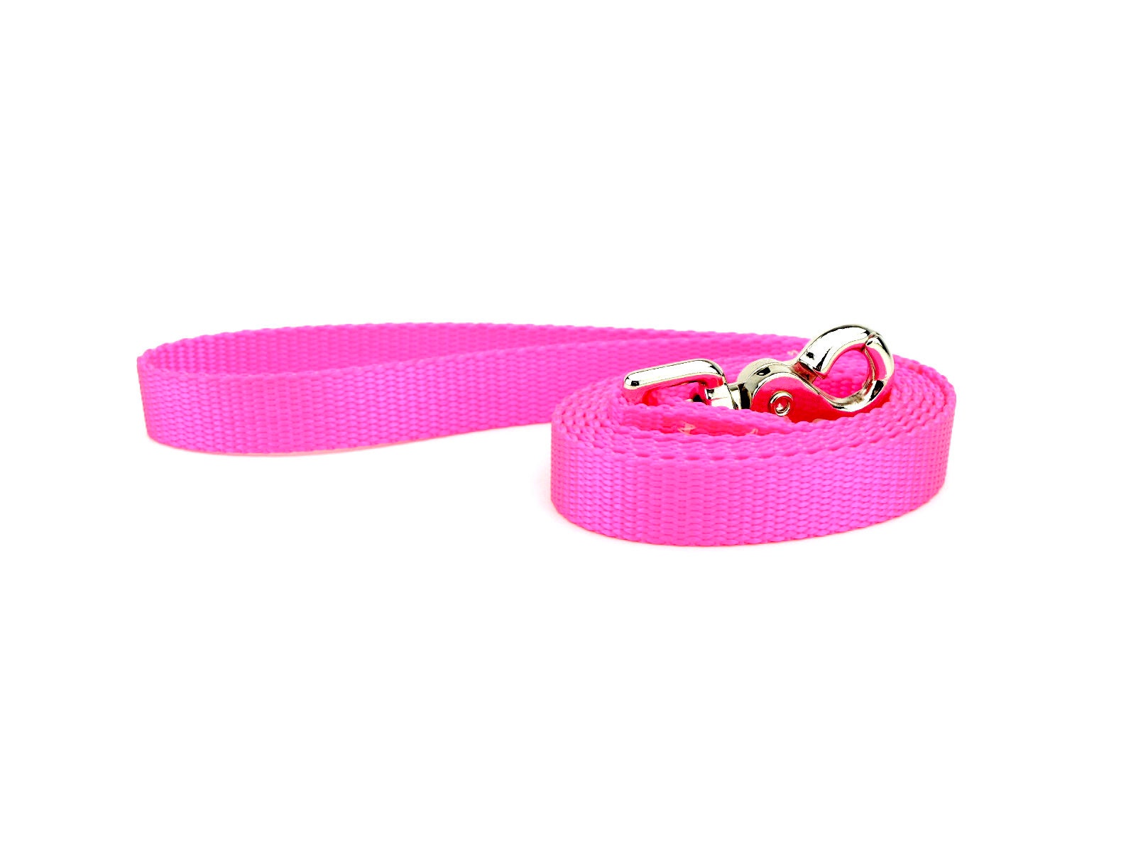 Neon Dog Leash Hot Pink Dog Leash Neon Pink Dog Leash Etsy UK