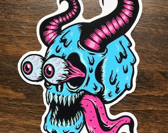 Skull Fink Sticker