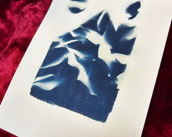 Plant House Cyanotype