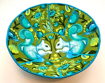 Squirrels Fabric Bowl