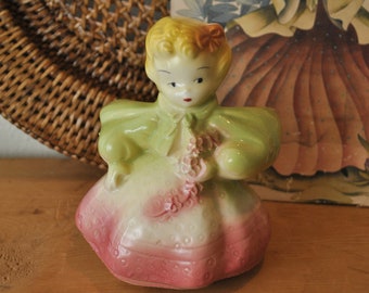 1950s Flower Girl Planter