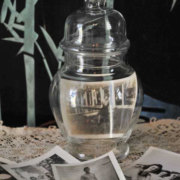 Vintage Small Apothecary Jar