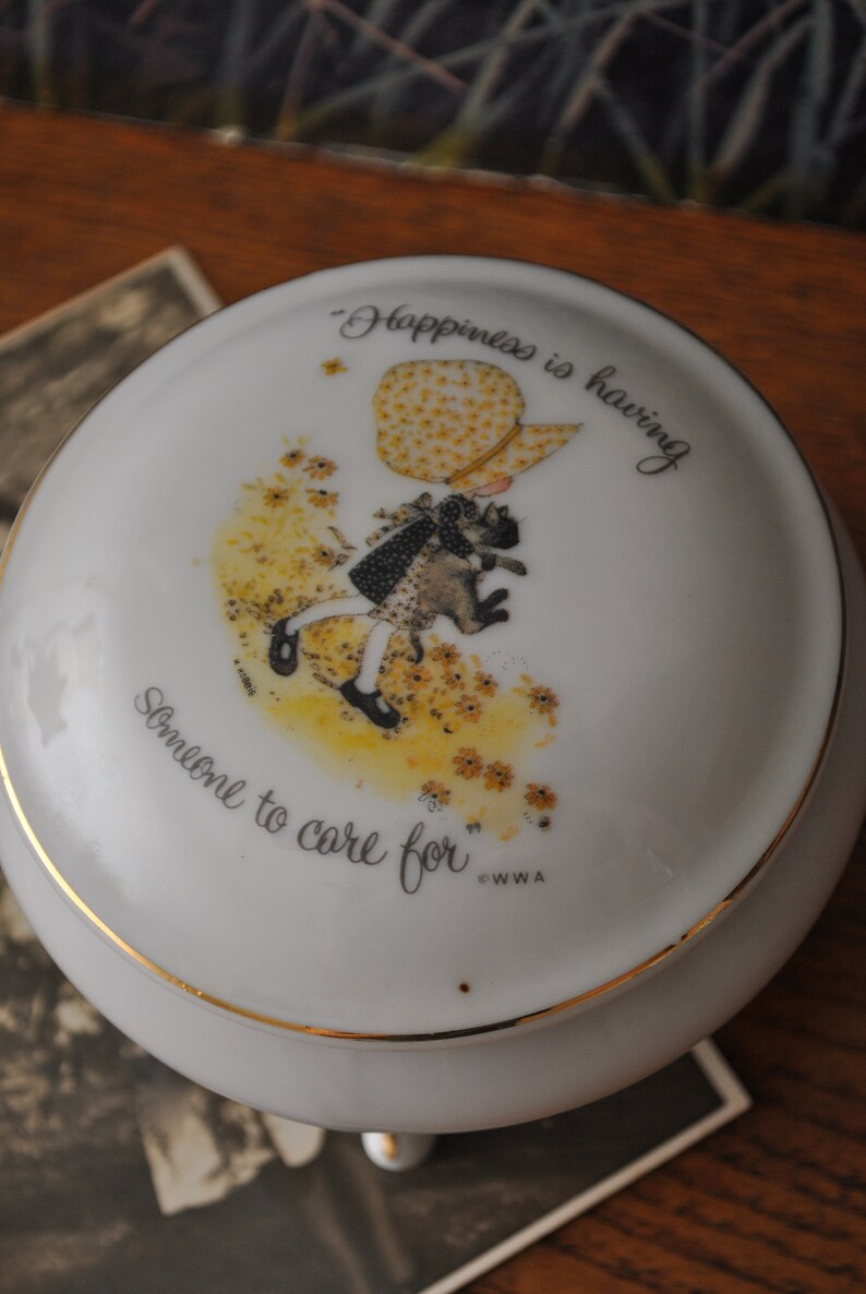 1970s Holly Hobbie Trinket Dish image 3