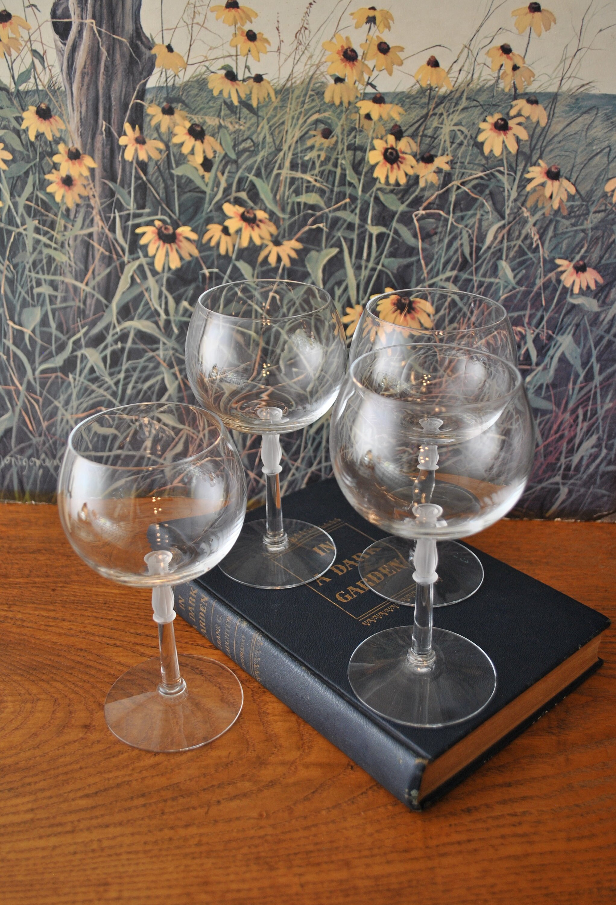 Vintage 1969 Wine Glass - Etsy