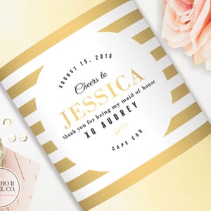 Bridesmaid wine labels australia
