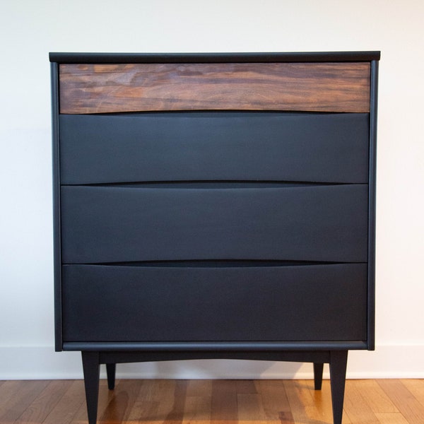 SOLD, SOLD . Mid Century Modern Highboy Dresser by Kroehler - Shipping not included