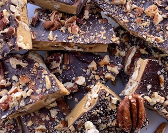 Higbee's VEGAN Pecan Toffee w/ Himalayan Sea Salt