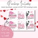 Printable Kids Valentine Exchange Cards, Cheer Girls Valentines, School ...