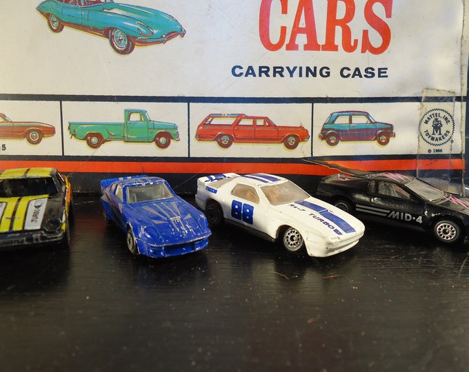 vintage toy cars Matchbox Hot Wheels Datsun Nissan RX7 MID 4