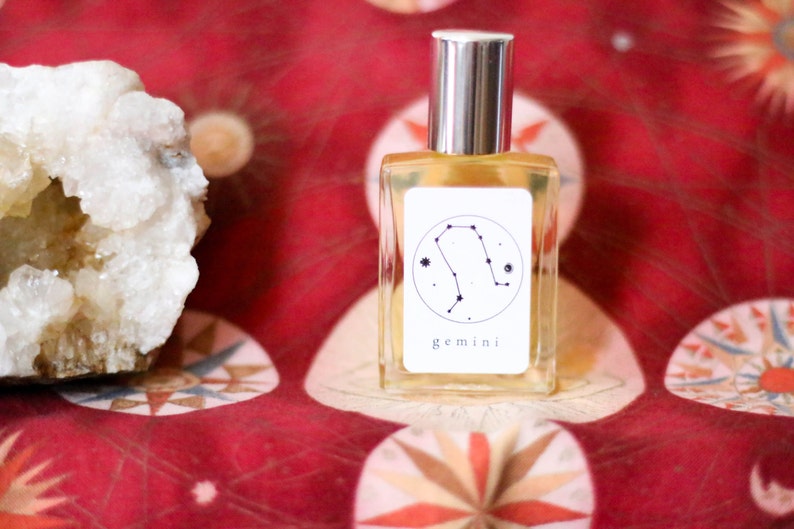 CRYSTAL INFUSED ZODIAC PERFUME - 1.7OZ - GEMINI