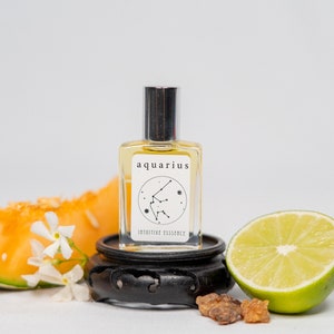 AQUARIUS ZODIAC FRAGRANCE ~ Essential oil gender neutral perfume oil